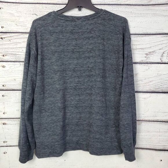 Natori Women’s Long Sleeve Heather Gray Lounge Top Size L - Picture 4 of 7